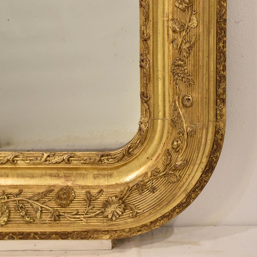 SPC182 1 antique gold leaf mirror antic louis philippe.jpg